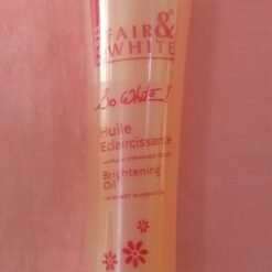 Huile éclaircissante Fair and White SO WHITE  avec huile d'amande douche