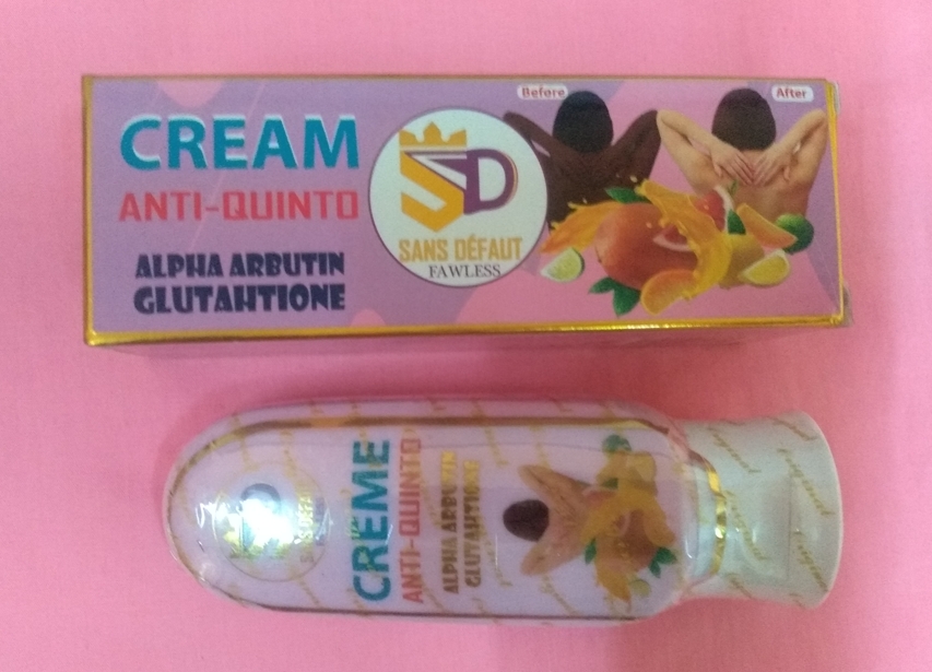 Crème anti-quinto SANS DÉFAUT fawless alpha arbutin glutahtione