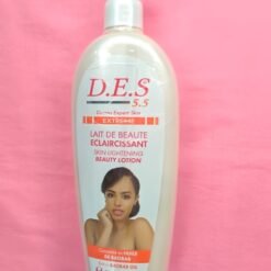 Lait de Beauté éclaircissant extreme D.E.S55 dermo expert skin concentré en huile de baobab 500ml