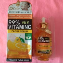 Sérum visage anti-âge à la vitaminC  O'CARLY soins professionnels vitamine C+ acide hyaluronique élimination des taches de rousseur anti-âge 99% vit C