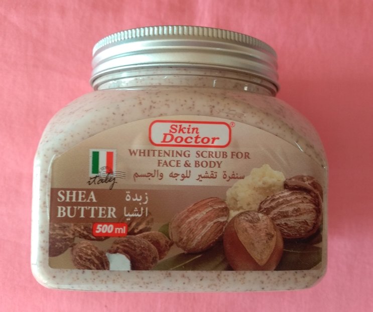 Gommage blanchissant visage et corps au beurre de karité SKIN DOCTOR