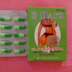 Gélule de traitement de la cellulite pour les fesses 3 DAYS