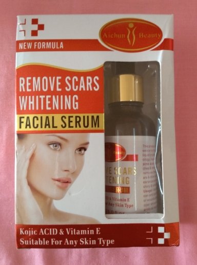 Sérum blanchissant pour le visage à l'acide Kojic et à la vitamine E pour éliminer les cicatrices, adapté à tous les types de peau AICHUN BEAUTY