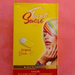 Savon éclaircissant et gommant TEINT SUCRE gluta-c