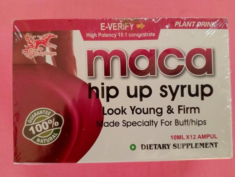 Ampoule maca pour les hanches et les fesses CRAZY DRAGON