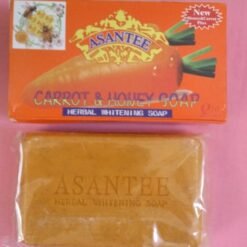 Savon blanchissant ASANTEE à la carotte et au miel Q10 AHA+BHA