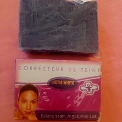 Savon éclaircissant correcteur de teint METIS WHITE à l'argile miel lait