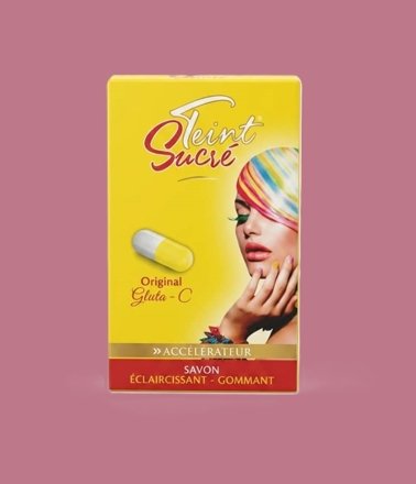 Savon unifiant et gommant TEINT SUCRE gluta-c