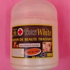 Savon de beauté traitant TOUCH WHITE soins exfoliant et hydratant