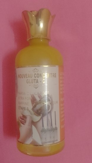 Nouveau concentré extra fort raffiné blanchisseur a la bave d'escargot GLUTA-C