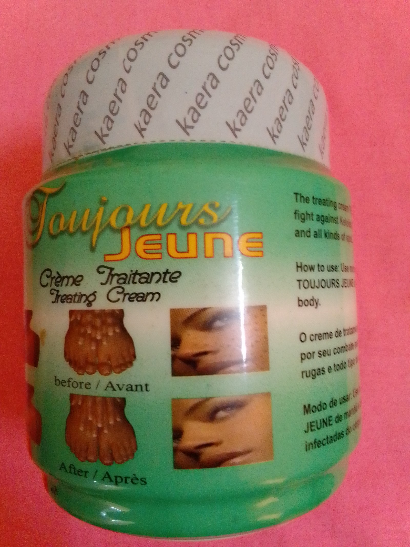 Crème traitante KAERA toujours jeune