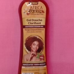 Gel douche clarifiant visage, corps et cheveux AFRICA QUEEN aux beurre de cacao
