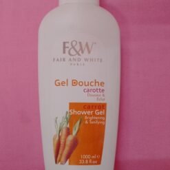 Gel douche FAIR AND WHITE carotte douceur et éclat