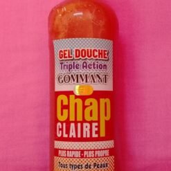 Gel douche triple action gommant CHAP CLAIRE plus rapide, plus propre tous type de peaux