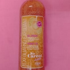 Gel douche FAIR AND WHITE gommage éclat au parfum so carott dynamisant