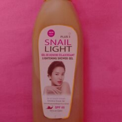 Gel douche éclaircissant, exfoliant qui laisse votre peau durablement douce et propre SNAIL LIGHT