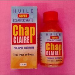 Huile super éclaircissante CHAP CLAIRE plus rapide, plus propre tous types de peaux