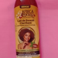 Lait de beauté clarifiant AFRICA QUEEN riche en vitamine E, au beurre de cacao, nourrit et répare la peau anti-vergetures