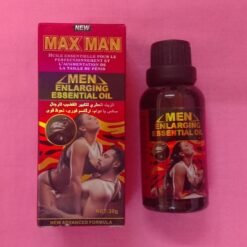 Huile essentielle agrandissante pour les hommes MAX MAN pour le perfectionnement et l'augmentation de la taille du pénis