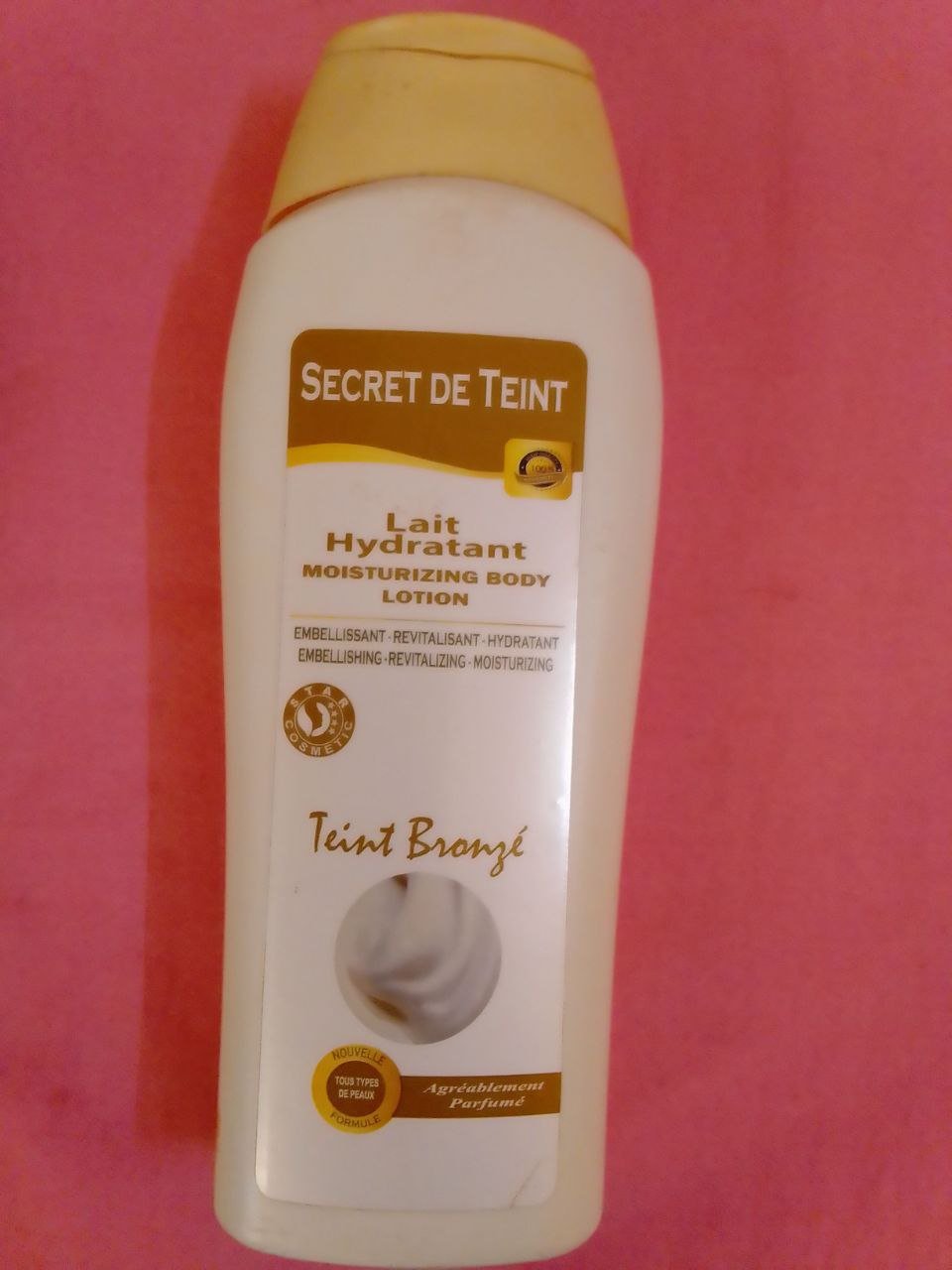 Lait hydratant secret de teint
