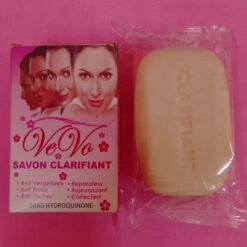 Savon clarifiant anti vergetures, anti rides, anti tâches VEVO réparateur, rajeunissant, correcteur sans hydroquinoneecteur