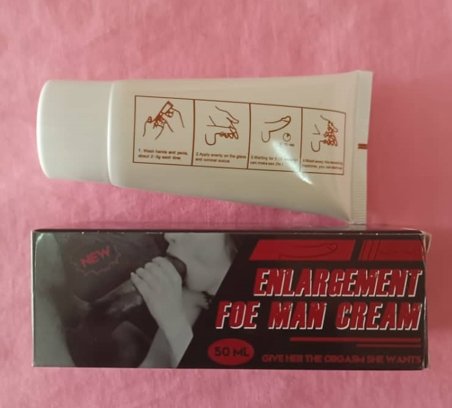 Crème d'agradissement du sexe pour homme