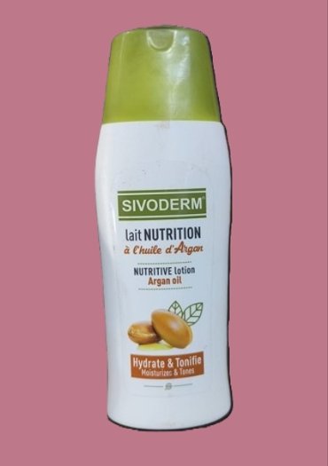 Lait nutrition à l'huile d'argan SIVODERM
