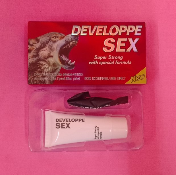 Crème de sexe masculin super fort avec une formule spéciale DEVELOPPE SEX