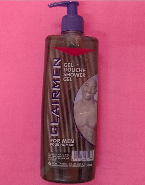 Gel douche pour homme CLAIRMEN 500ml