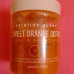 Gommage à l'orange douce KERATINE QUEEN soin du visage et du corps