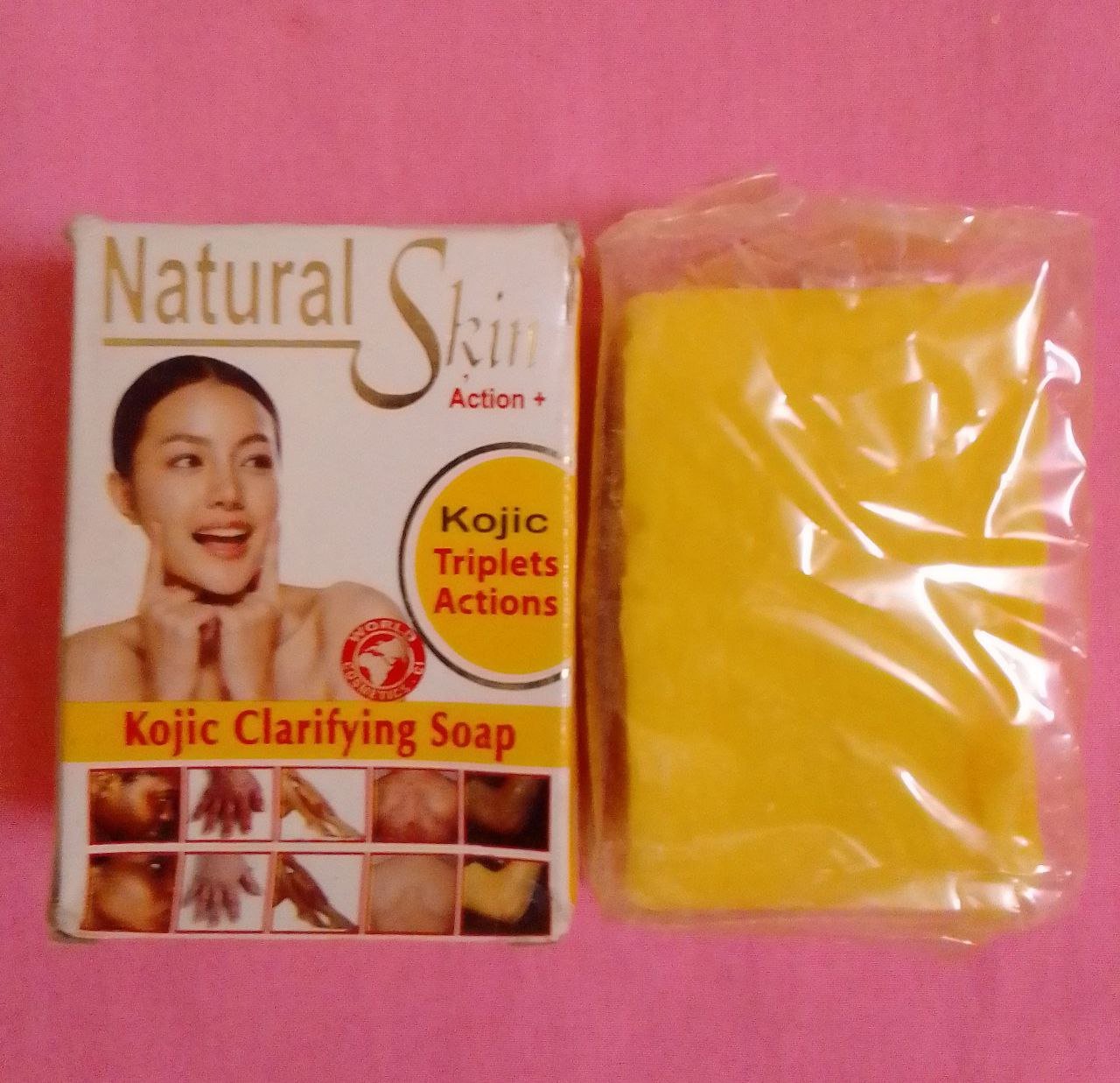 Savon clarifiant au kojic NATURAL SKIN action +