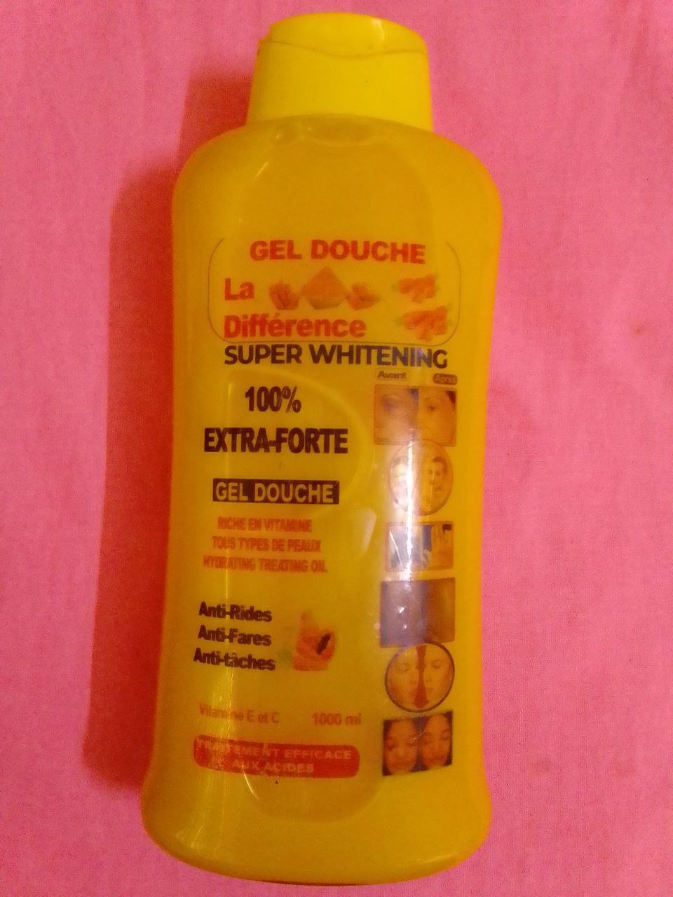 Gel douche extra-fort La Différence super blanchisseur