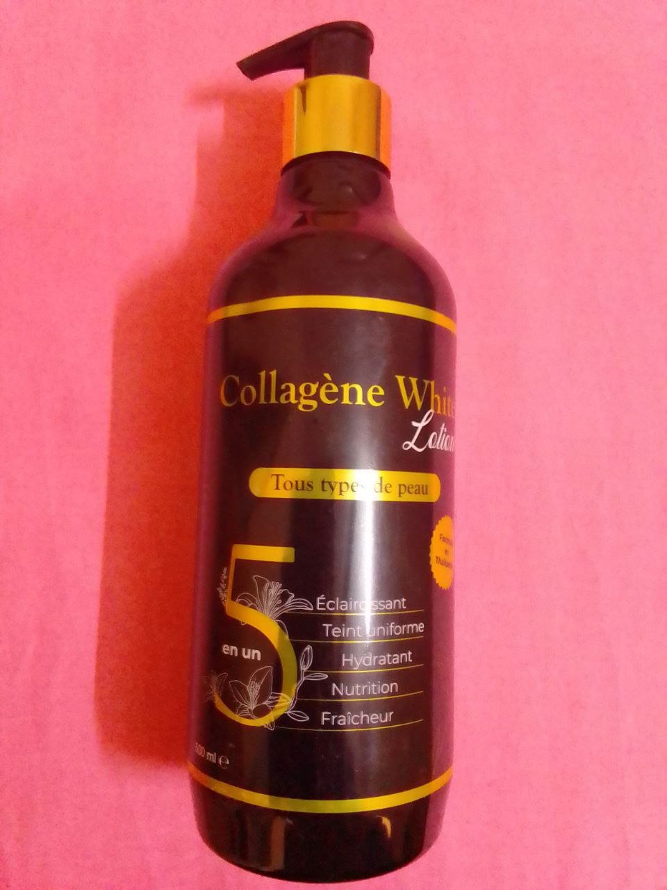 Collagène lotion blanchisseur
