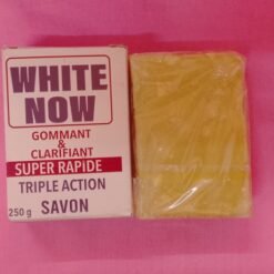 Savon gommant et clarifiant WHITE NOW  super rapide triple action