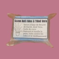 Savon anti rides à l'aloé vera FASO COSMETIQUE