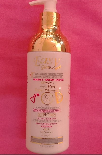 Lait tonifiant éclaircissant supérieur EASY GLOW