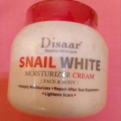 Crème hydratante à l'escargot blanc