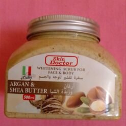 Gommage  éclaircissant à l'argan et au beurre de karité SKIN DOCTOR
