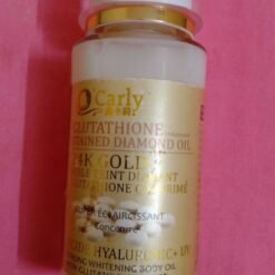 Huile O’CARLY teint diamant glutathione comprimé 24 K gold