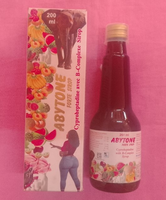 Sirop cyproheptadine avec B-complexe ABYTONE FORTE