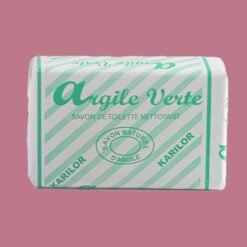 Savon de toilette nettoyant argile verte