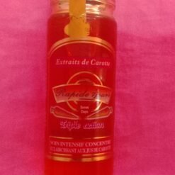 Huile essentielles soin intensif concentré éclaircissant aux jus de carotte RAPIDE 7 JOURS triple action