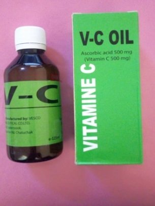 Huile V-C oil vitamine C