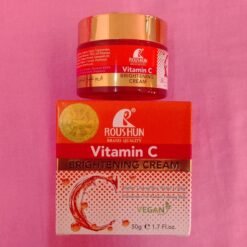 Crème éclaircissante à la vitamine C ROUSHUN hydratants pour une peau radieuse, lumineuse en 14 jours