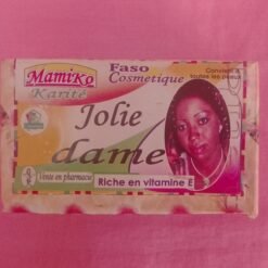 Savon karité jolie dame FASO COSMETIQUE riche en vitamine E