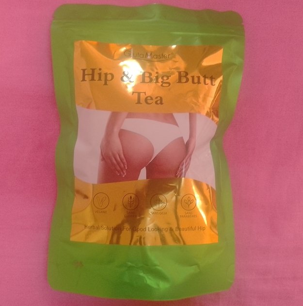 Thé hip et big butt aux hanches et gros fesses GLUTA MASTER à base de plantes pour des hanches belles et esthétiques