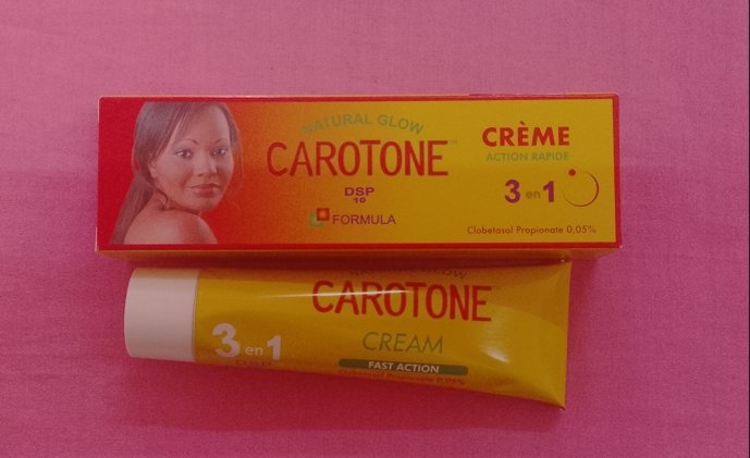 Tube crème action rapide CAROTONE éclat naturel 3en1