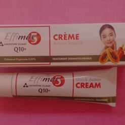 Tube crème Effimax5 action rapide Q10+ pour les traitement dermatologique