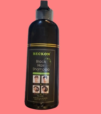 Shampooing colorant noir pour cheveux homme et femme BECKON – Image 2