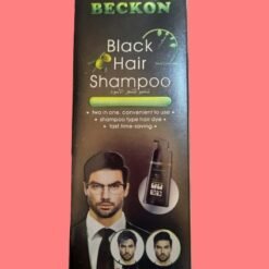 Shampooing colorant noir pour cheveux homme et femme BECKON